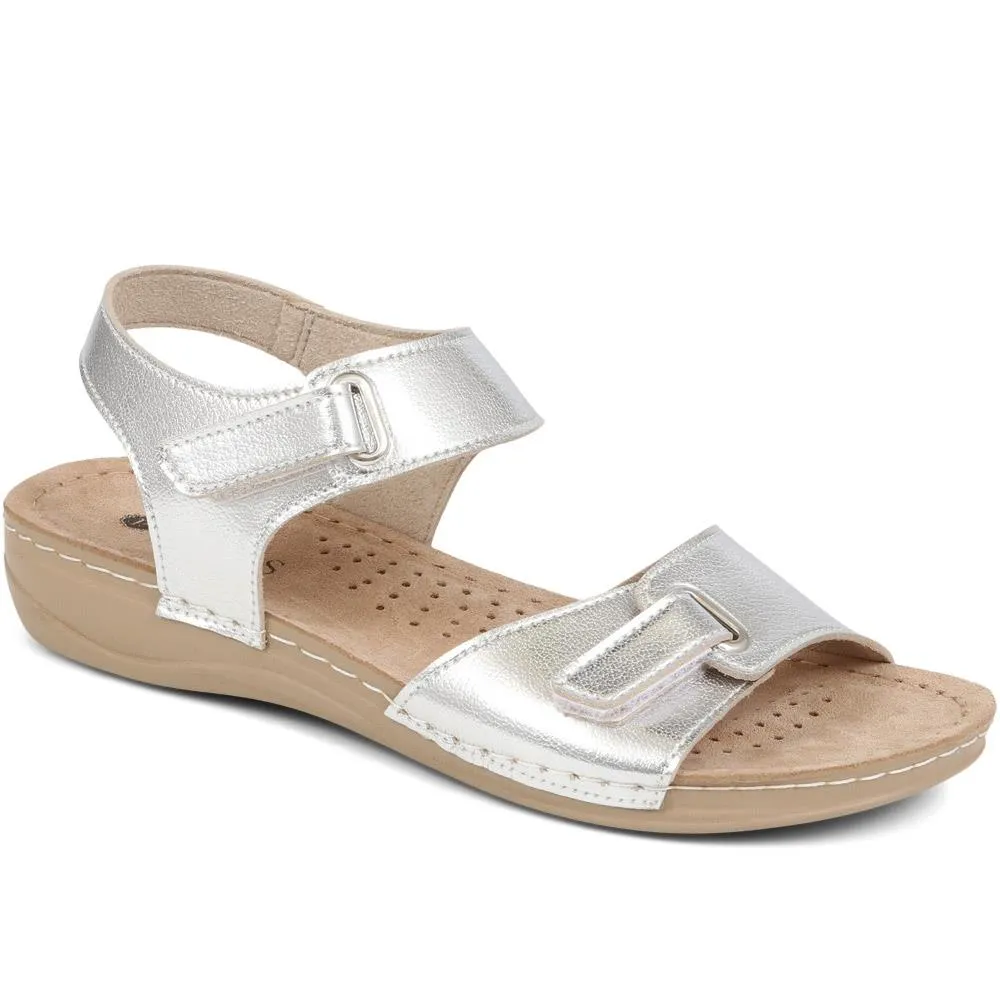Touch-Fastening Flat Sandals - MUYA31013 / 317 802 sold by Shoe-Shop