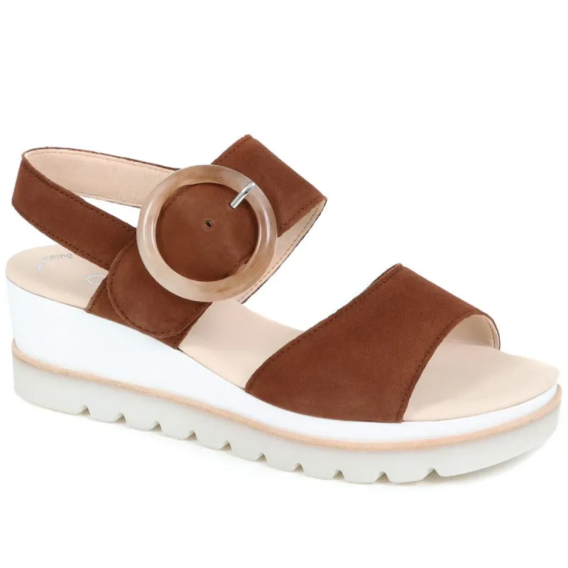 Yeo Wedge Sandals with Buckle - GAB31512 / 317 897 sold by Shoe-Shop