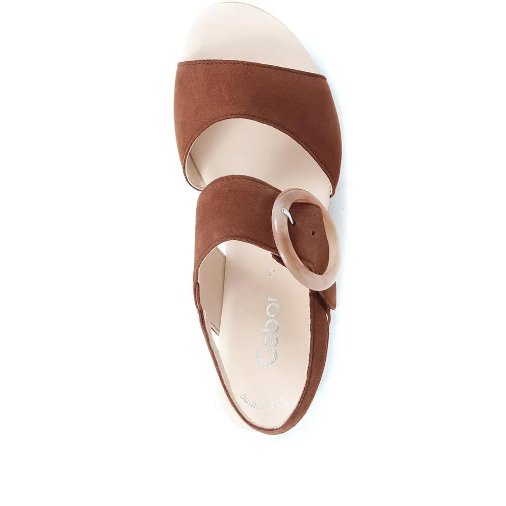 Yeo Wedge Sandals with Buckle - GAB31512 / 317 897 sold by Shoe-Shop product image thumbnail 5