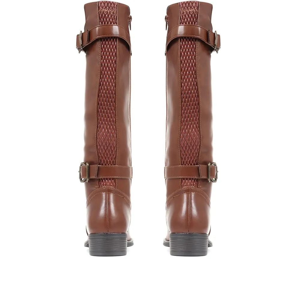 Buckle Rider Boots - WBINS34171 / 320 708 sold by Shoe-Shop product image thumbnail 4