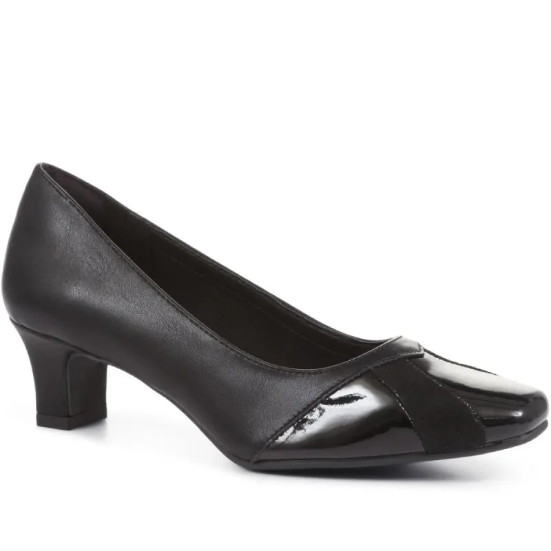 Block Heeled Court Shoes - WBINS36138 / 322 938 sold by Shoe-Shop