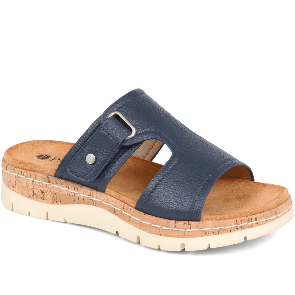 Adjustable Platform Sandals - BAIZH37013 / 323 460 sold by Shoe-Shop