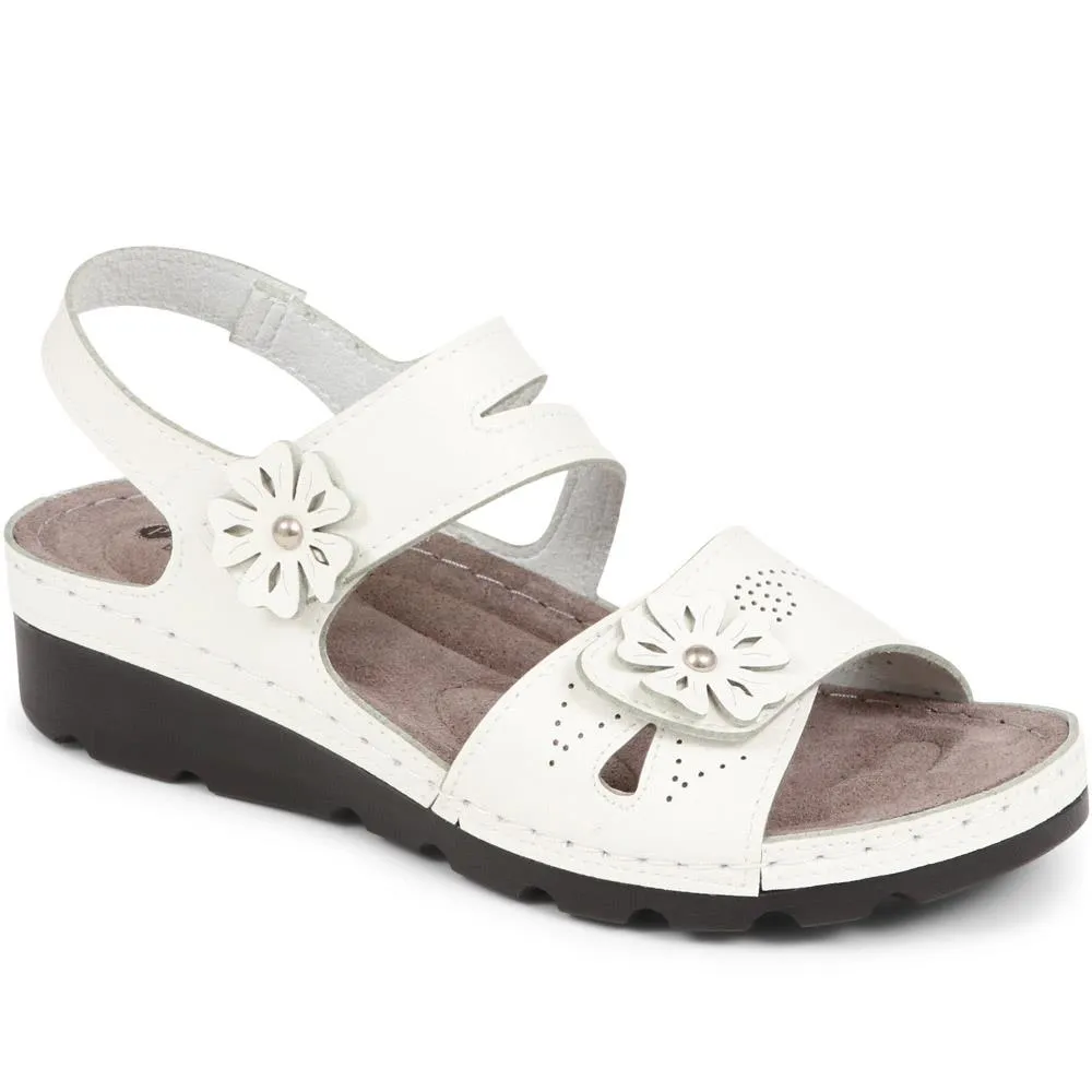Adjustable Embellished Sandals - SERAY37007 / 323 473 sold by Shoe-Shop