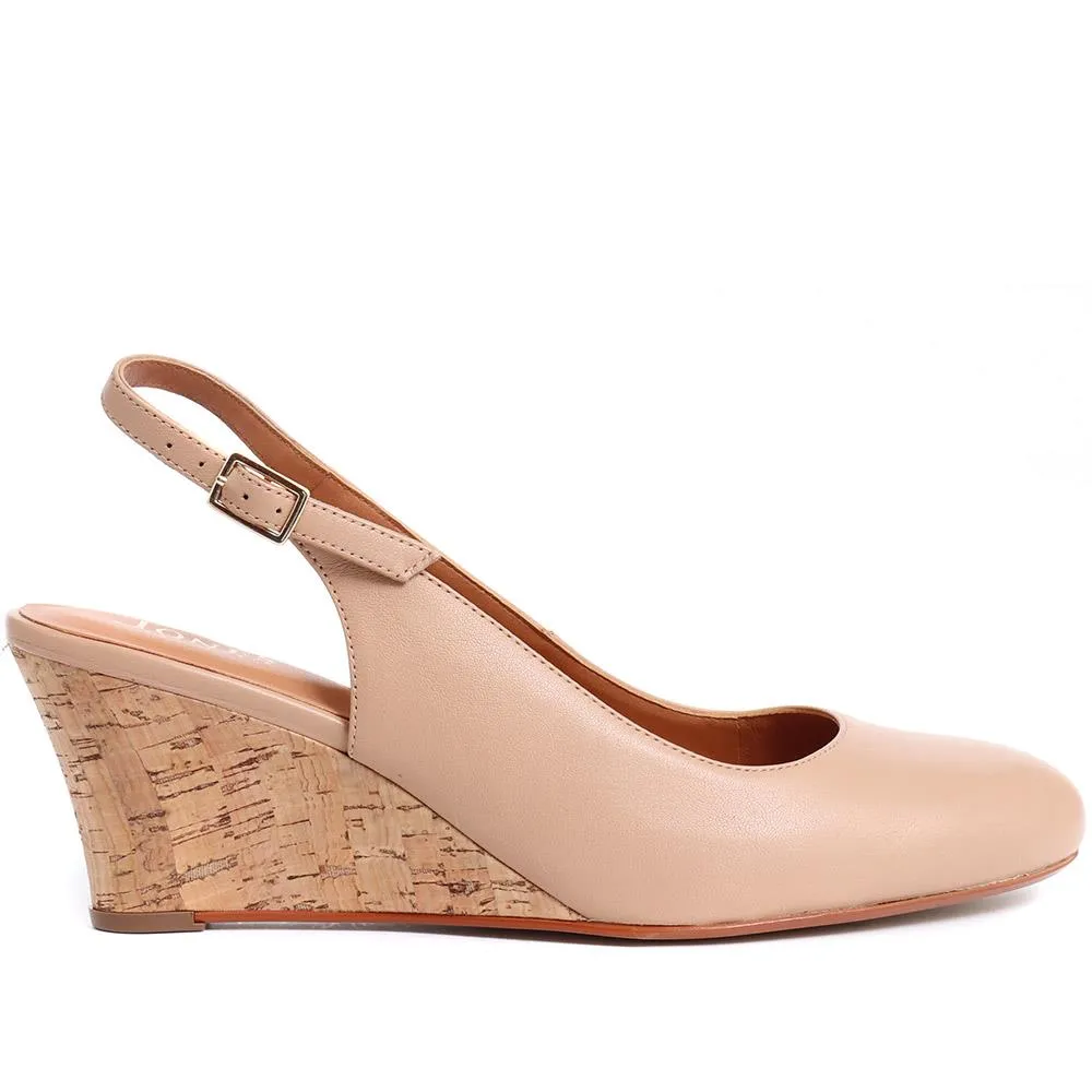 Zahra Leather Wedges - ZAHRA / 323 567 sold by Shoe-Shop product image thumbnail 5