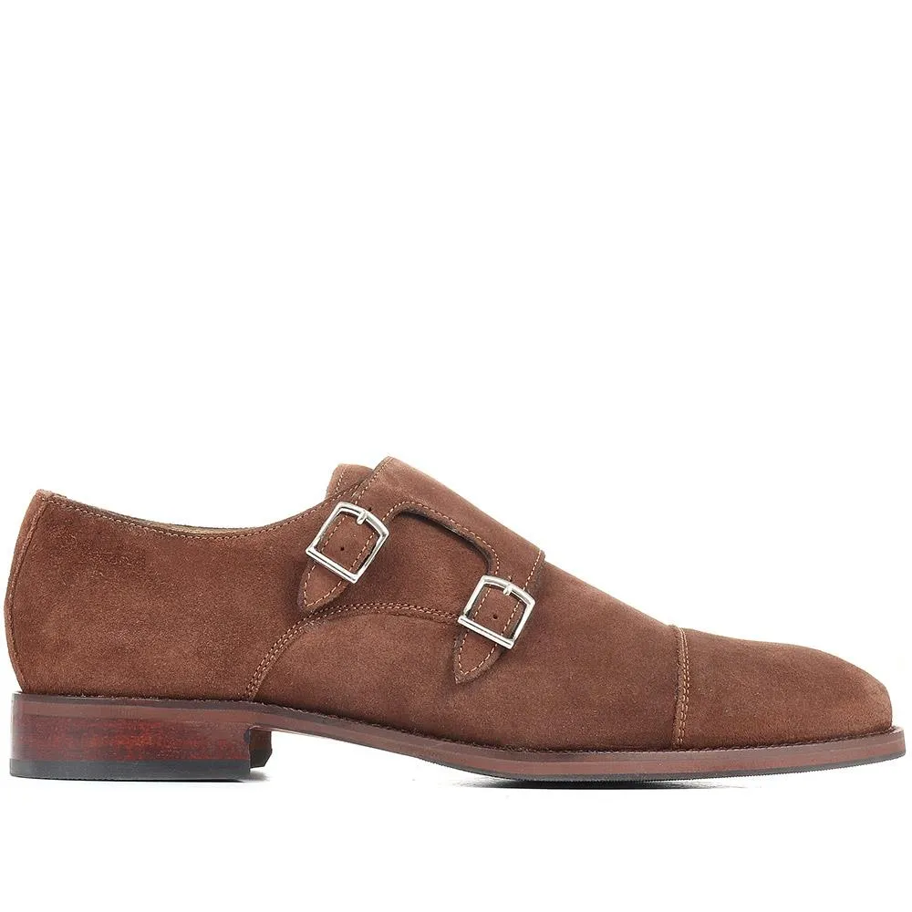 Nathaniel Leather Double Monk Shoes - NATHANIEL / 320 484 sold by Shoe-Shop product image thumbnail 3