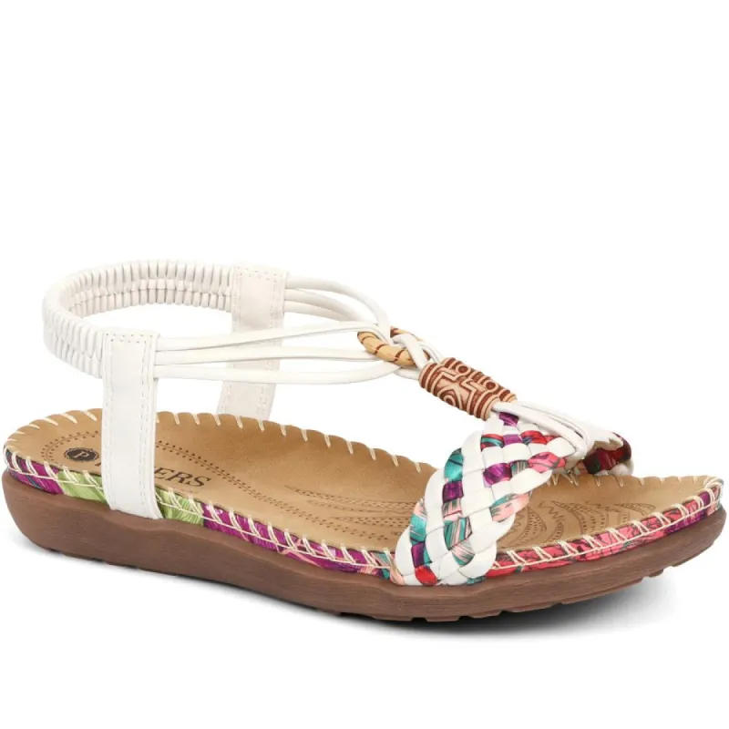 Flat Strappy Sandals - BAIZH35065 / 321 677 sold by Shoe-Shop
