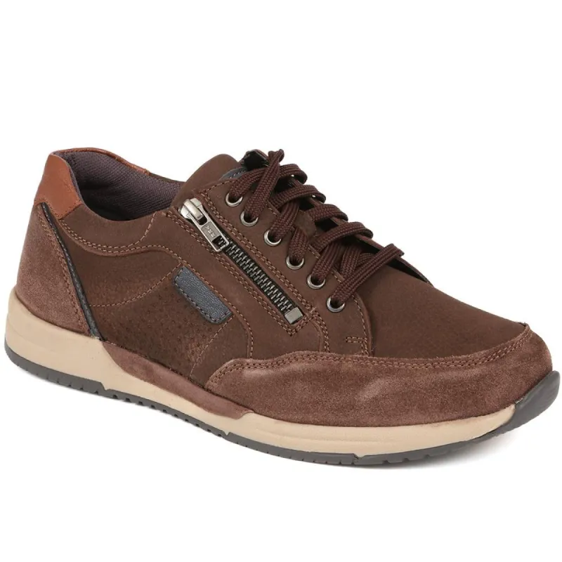 Gents Lace-Up Trainers - PARK38007 / 324 400 sold by Shoe-Shop