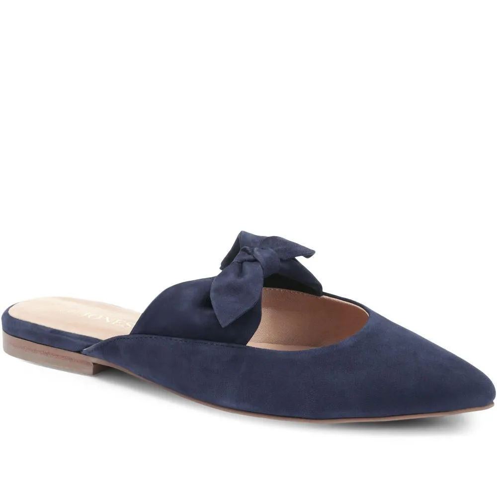 Pointed Flat Leather Mules - LEIN29502 / 315 328 sold by Shoe-Shop product image thumbnail 2
