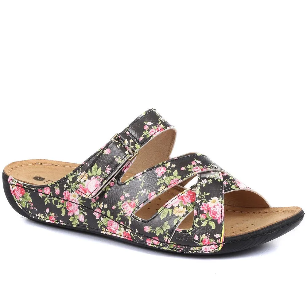 Wide Fit Mule Sandals - MUYA31017 / 317 799 sold by Shoe-Shop product image thumbnail 3