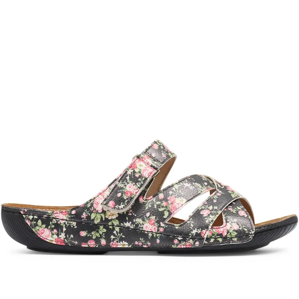 Wide Fit Mule Sandals - MUYA31017 / 317 799 sold by Shoe-Shop product image thumbnail 5