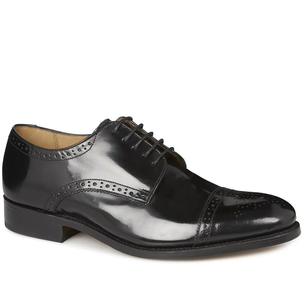 Mile End Polished Leather Derby Brogues - MILE END / 27252353 sold by Shoe-Shop