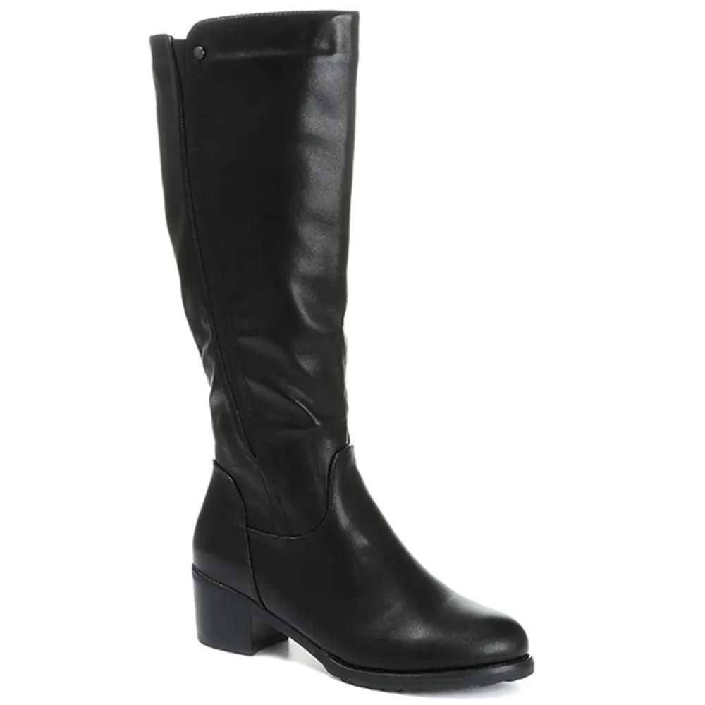 Knee High Boot with Stretch Calf Fit - WLIG30002 / 316 512 sold by Shoe-Shop product image thumbnail 2