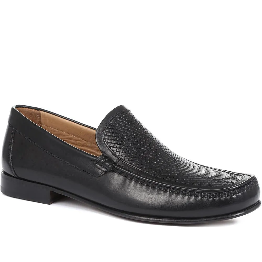 Woven Leather Loafer - DAVINC29510 / 315 017 sold by Shoe-Shop