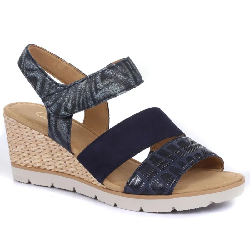 Poet Touch Fastening Wedge Sandals - GAB31533 / 317 982 sold by Shoe-Shop