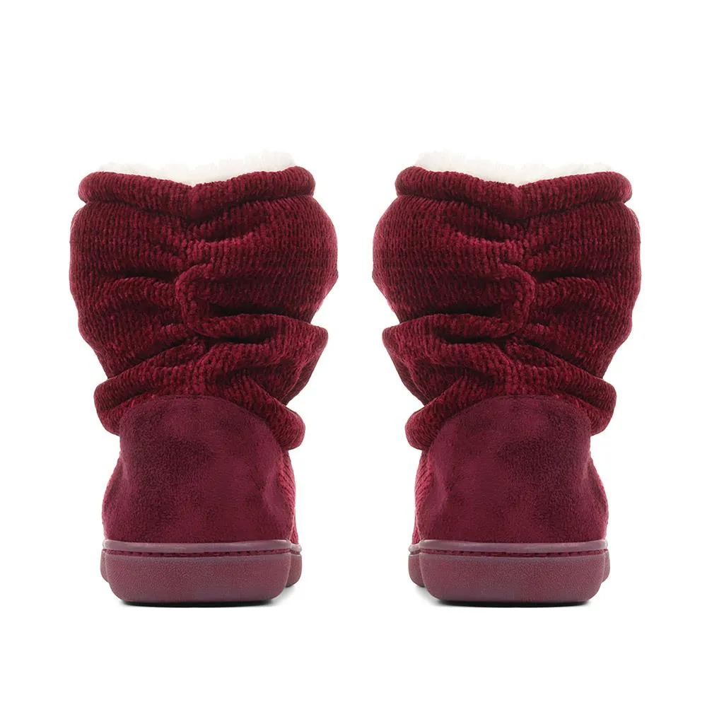 Knitted Slipper Boots - QING36025 / 322 966 sold by Shoe-Shop product image thumbnail 3