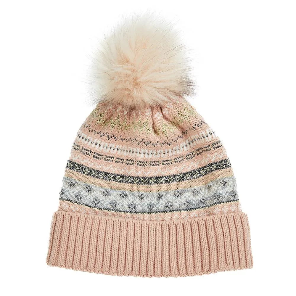 Patterned Bobble Hat - MAXWI38017 / 324 299 sold by Shoe-Shop
