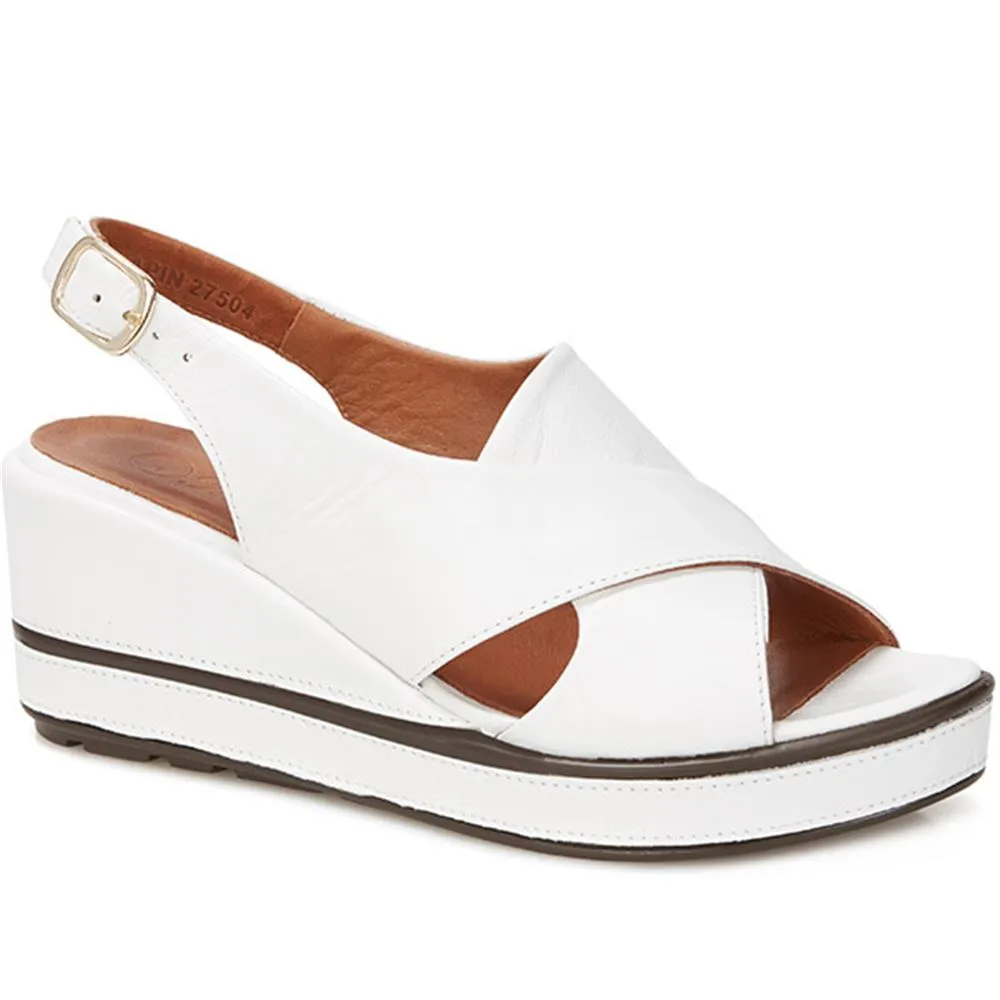 Slingback Leather Sandal - LAPIN27504 / 312 364 sold by Shoe-Shop