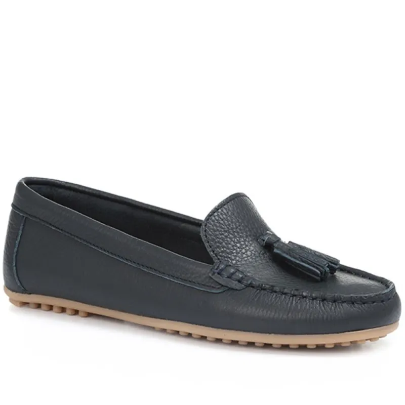 Leather Moccasin Tassel Loafer - PASTO31004 / 318 367 sold by Shoe-Shop