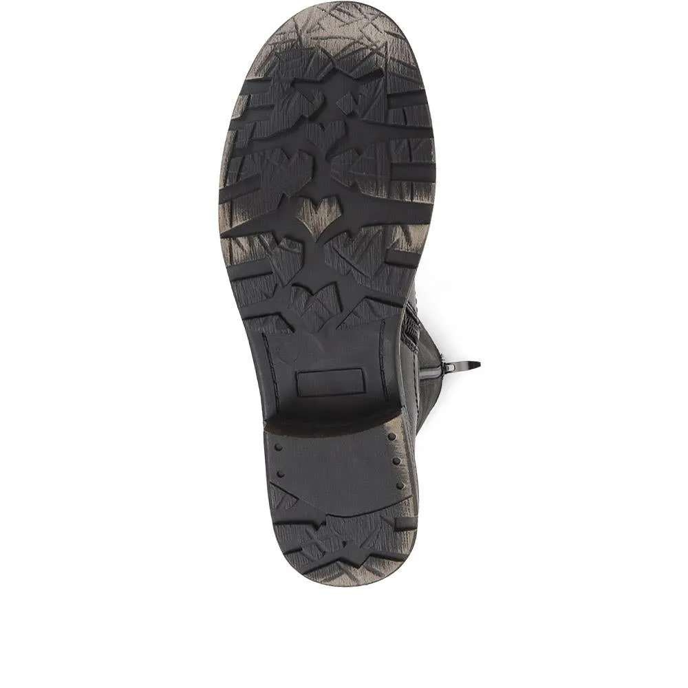 Flat Knee High Boots - WOIL36025 / 322 775 sold by Shoe-Shop product image thumbnail 4