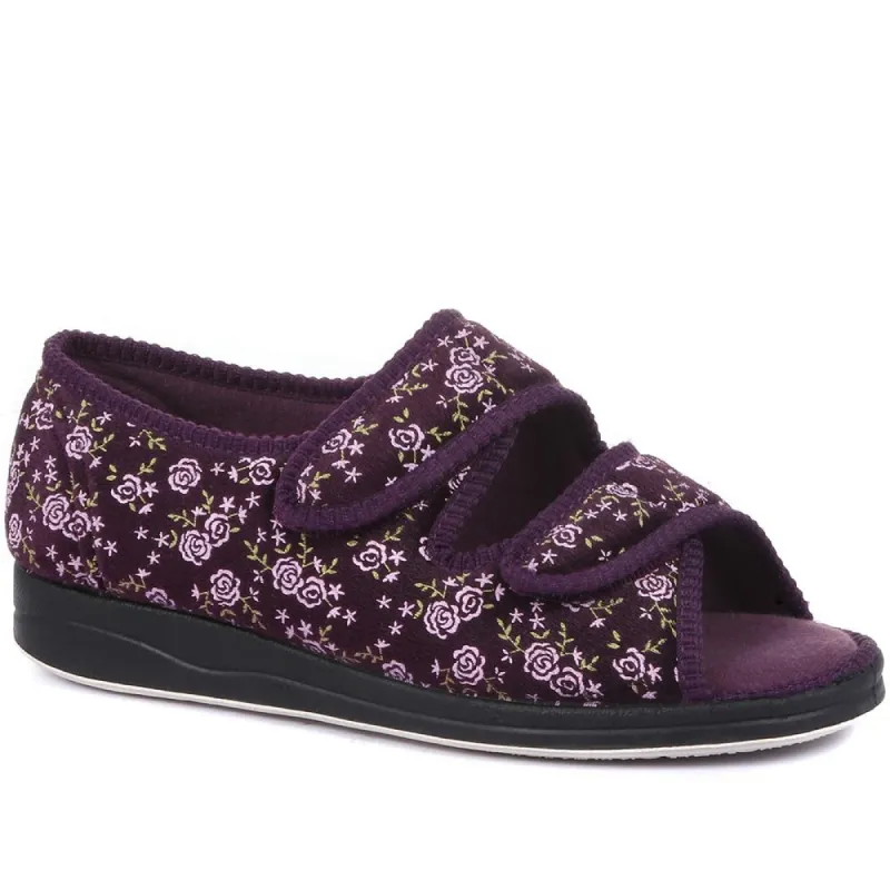 Lynn 6E Fully Adjustable Slippers - LYNN / 320 262 sold by Shoe-Shop