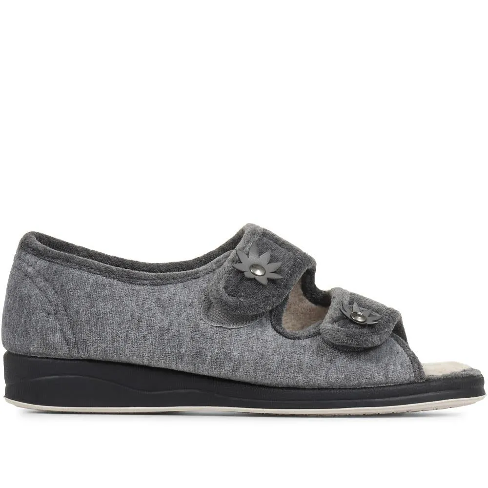 Extra Wide Fit Slippers - CAIT / 321 652 sold by Shoe-Shop product image thumbnail 3