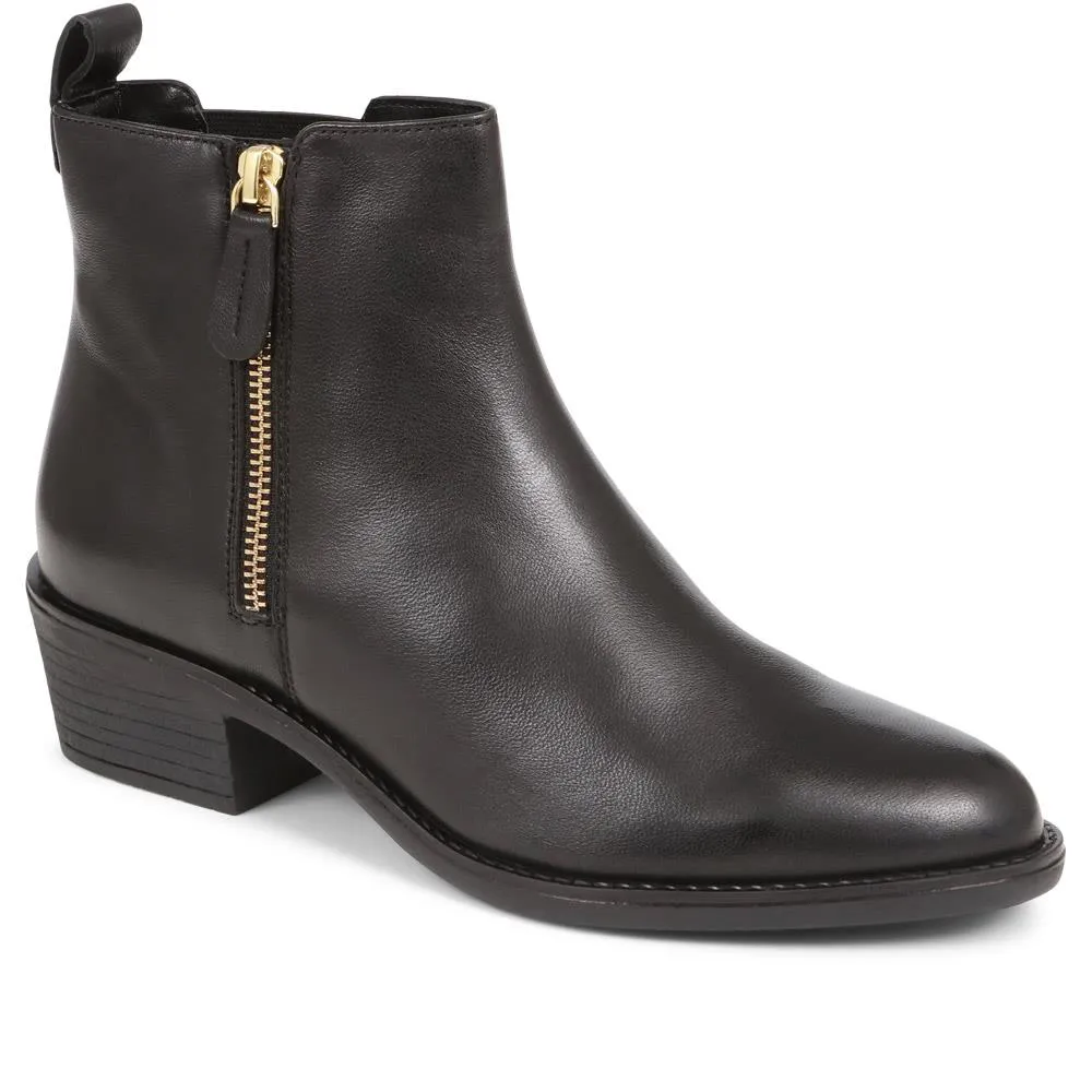 Extra Wide Leather Chelsea Boots - VAN36508 / 323 869 sold by Shoe-Shop