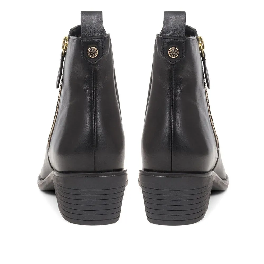 Extra Wide Leather Chelsea Boots - VAN36508 / 323 869 sold by Shoe-Shop product image thumbnail 4