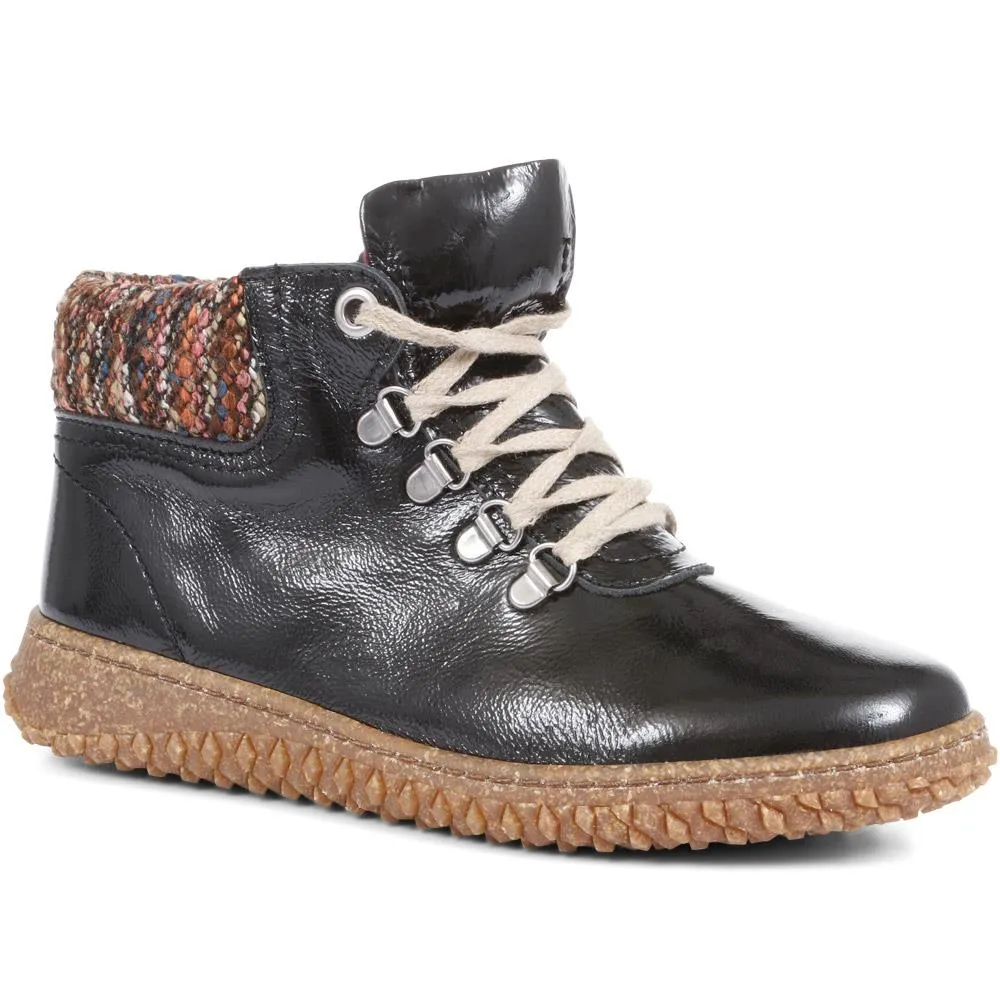 Knitted Cuff Hiker Ankle Boot - HAK34026 / 321 192 sold by Shoe-Shop product image thumbnail 2