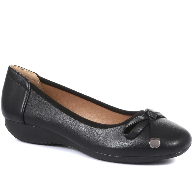 Ladies' Ballerina Pumps - MAIN33005 / 320 100 sold by Shoe-Shop