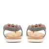 Embellished Toe-Post Sandals - BAIZH33051 / 320 049 sold by Shoe-Shop