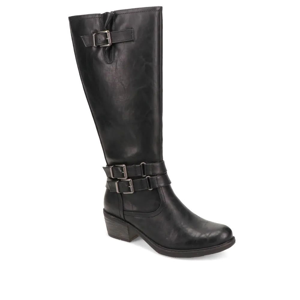 Triple-Buckled Long Boots - SENBO40003 / 326 166 sold by Shoe-Shop