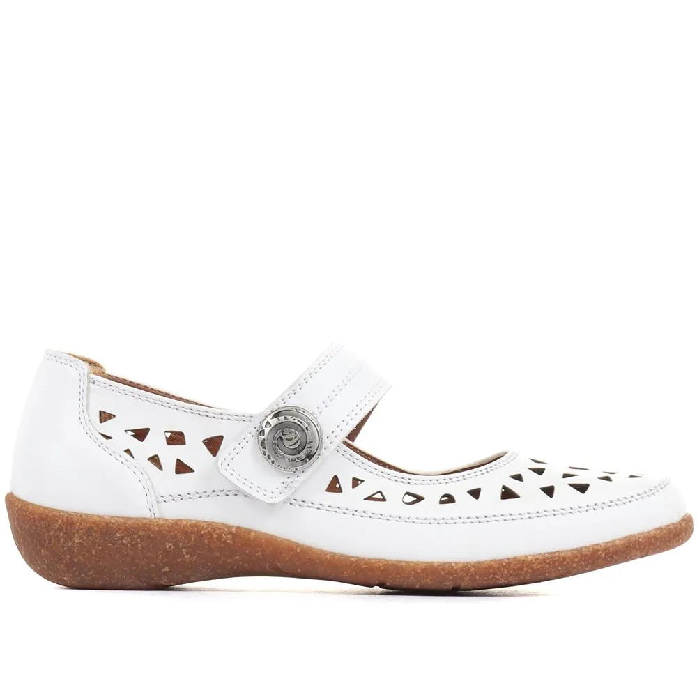 Leather Touch Fastening Mary-Jane Shoes - HAK31037 / 318 185 sold by Shoe-Shop product image thumbnail 3
