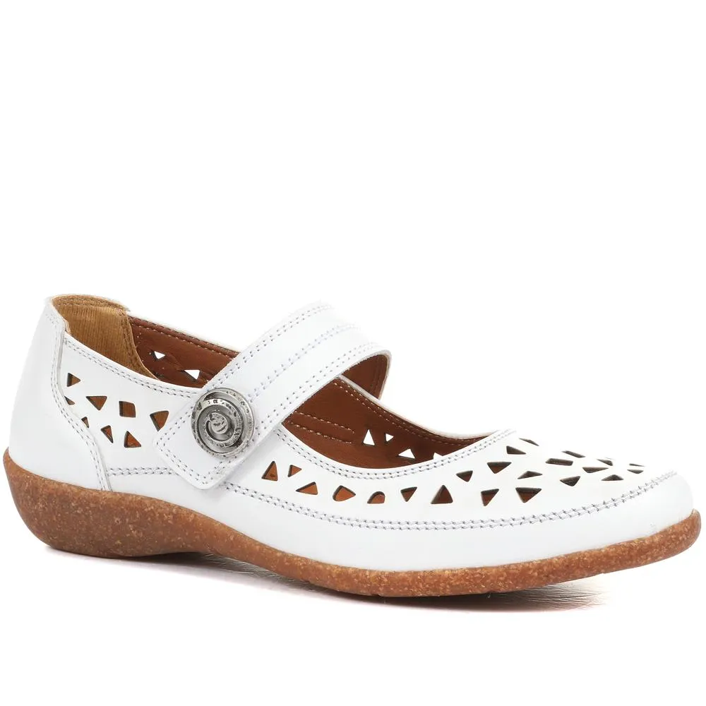 Leather Touch Fastening Mary-Jane Shoes - HAK31037 / 318 185 sold by Shoe-Shop product image thumbnail 2