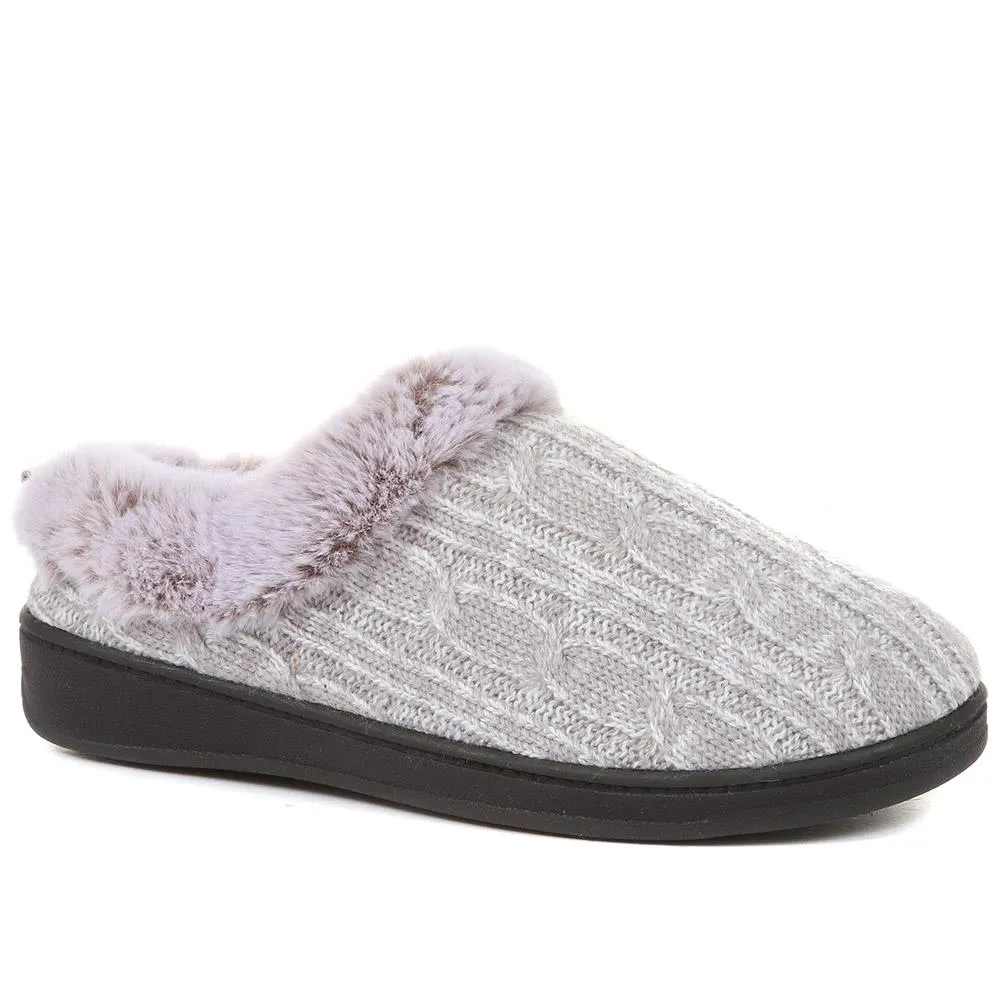 Faux-Fur Full Slippers - QING36019 / 322 513 sold by Shoe-Shop product image thumbnail 2