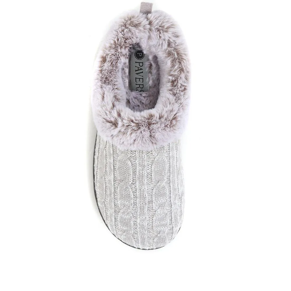 Faux-Fur Full Slippers - QING36019 / 322 513 sold by Shoe-Shop product image thumbnail 5