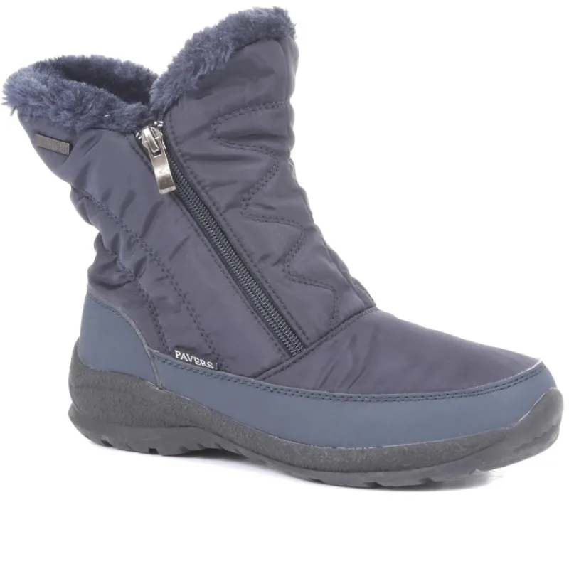 Faux Fur Lined Weather Boot - NATU26000 / 311 204 sold by Shoe-Shop