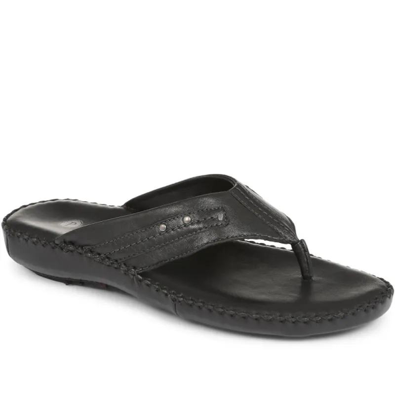 Leather Toe-Post Sandal - KEM29001 / 314 993 sold by Shoe-Shop