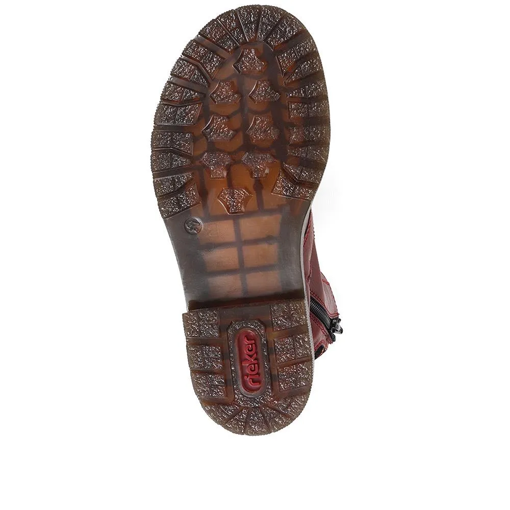 Floral Cuff Hiker Boots - RKR36544 / 323 005 sold by Shoe-Shop product image thumbnail 5