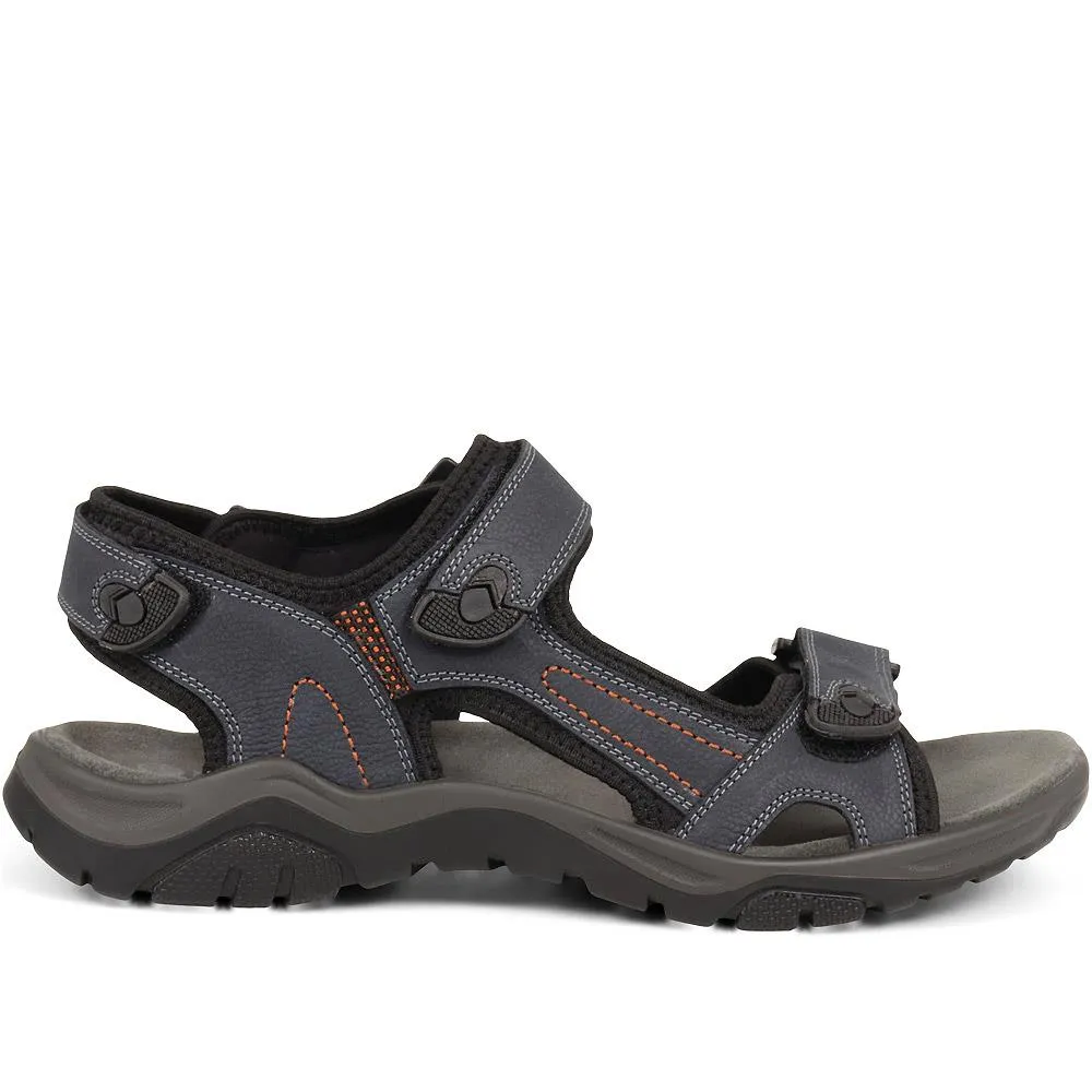 Leather Walking Sandals - DDIN37011 / 323 360 sold by Shoe-Shop product image thumbnail 3