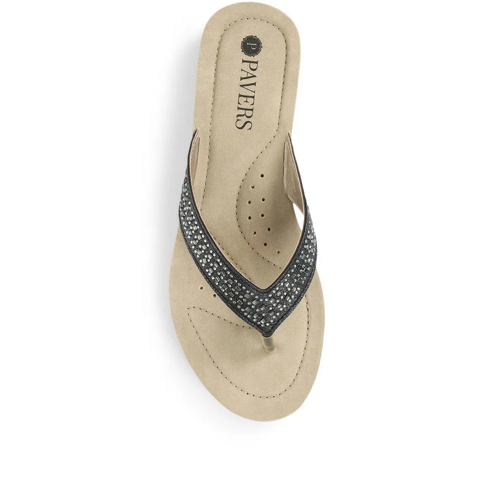Embellished Toe Post Sandal - INB31005 / 317 919 sold by Shoe-Shop product image thumbnail 5