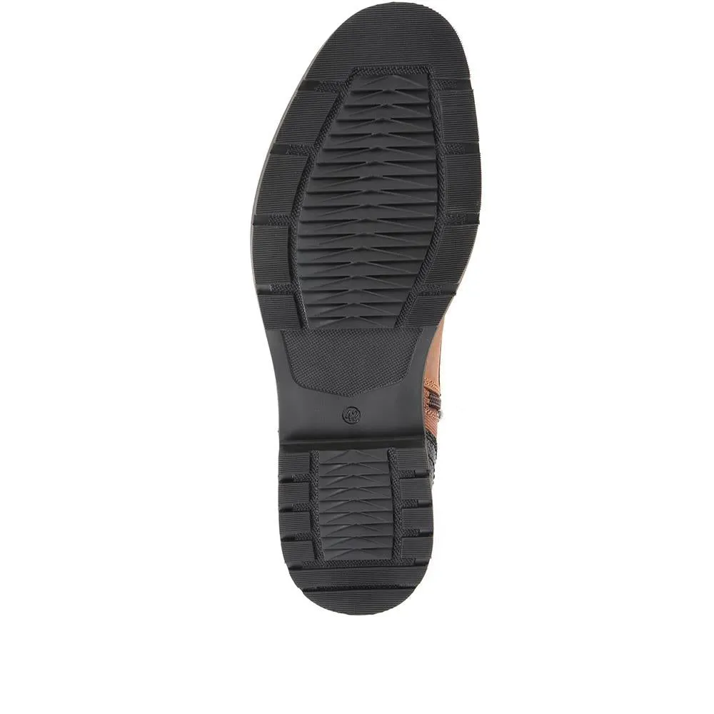 Wide G Fit Leather Lace-Up Ankle Boot - RNB32009 / 318 850 sold by Shoe-Shop product image thumbnail 4