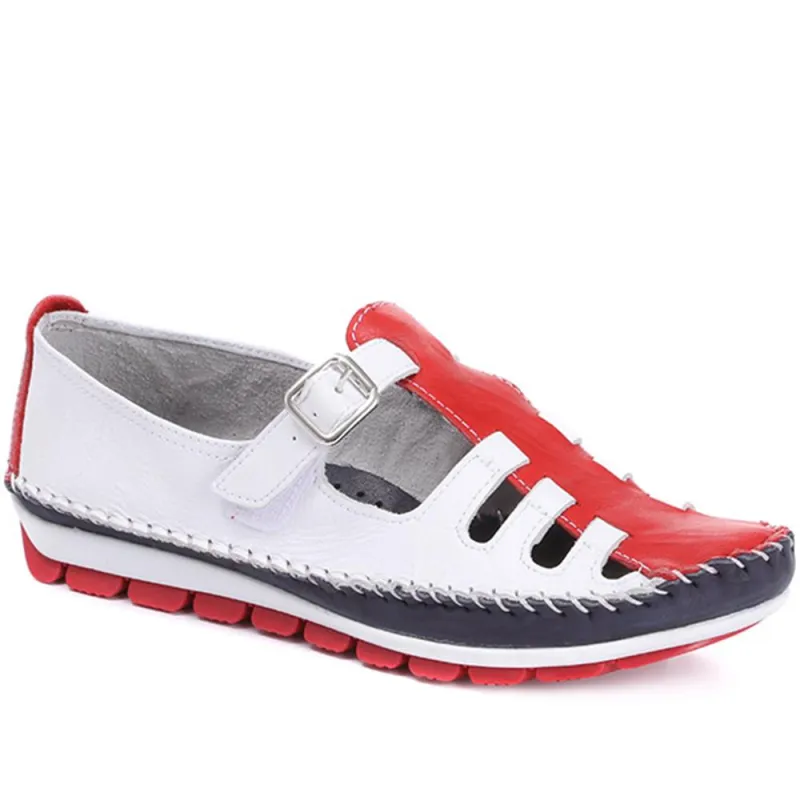 Flat Leather Shoes - SIMIN29504 / 316 956 sold by Shoe-Shop