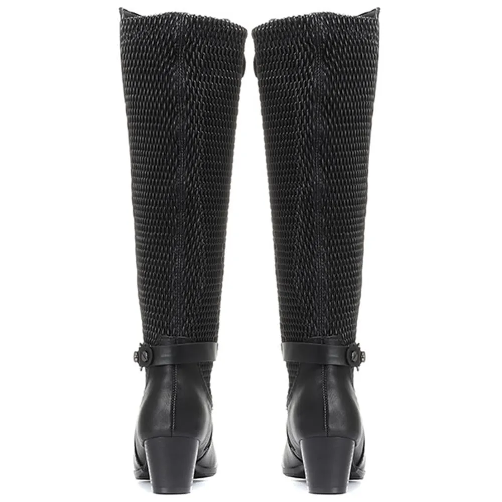 Stretch Fit Knee High Boot - WOIL30039 / 316 485 sold by Shoe-Shop product image thumbnail 3