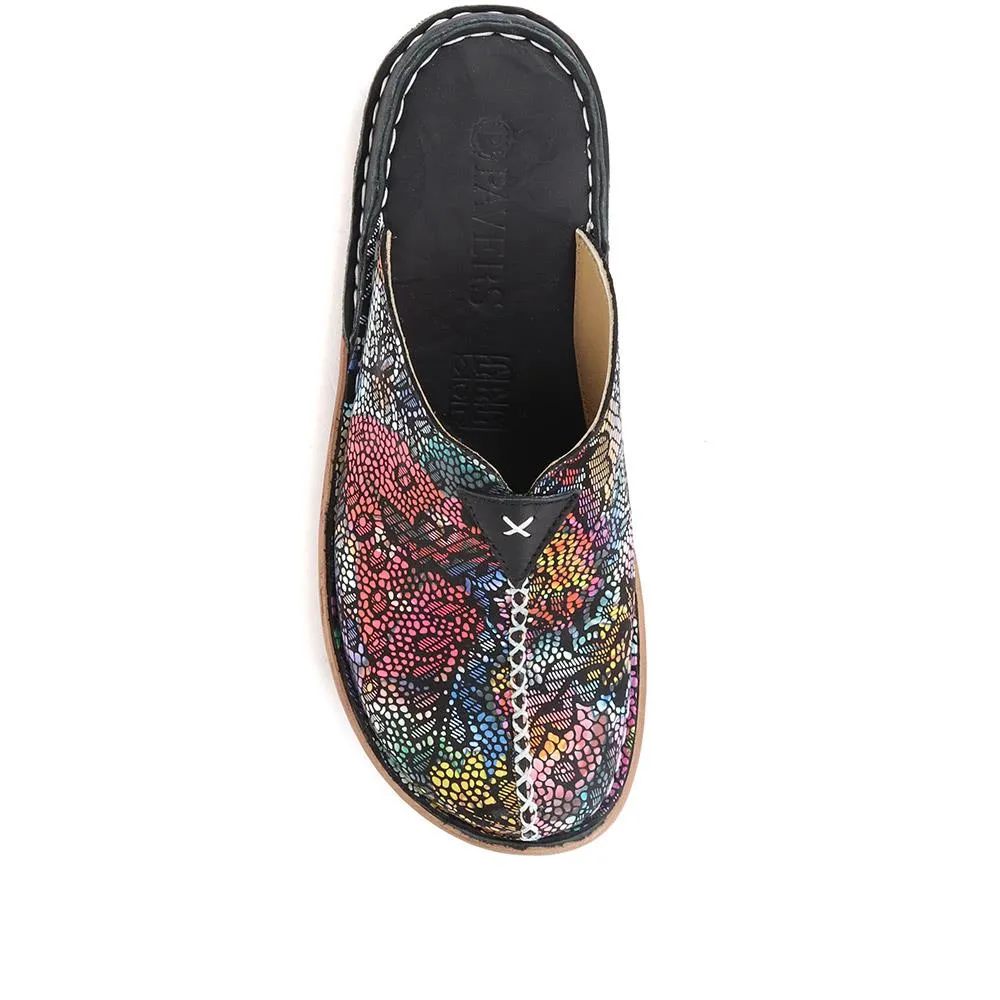 Leather Slip-On Clogs - CAY36001 / 322 729 sold by Shoe-Shop product image thumbnail 5