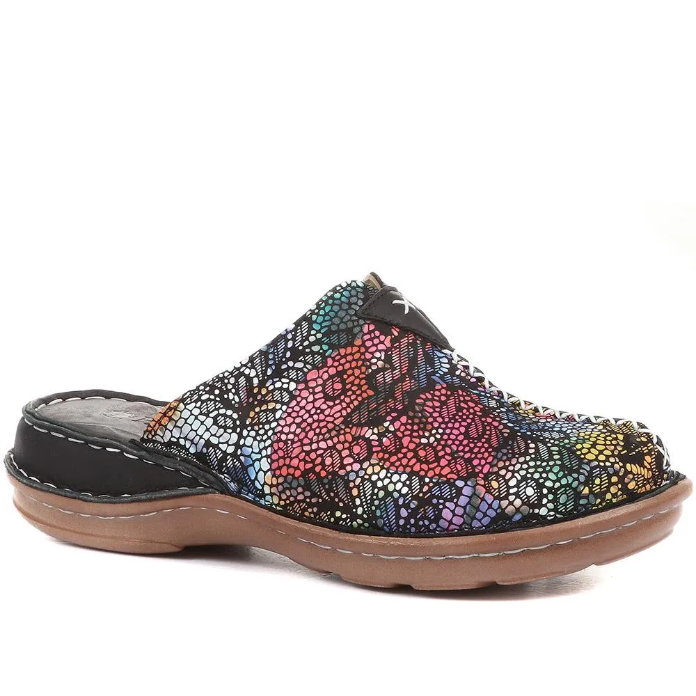 Leather Slip-On Clogs - CAY36001 / 322 729 sold by Shoe-Shop product image thumbnail 2