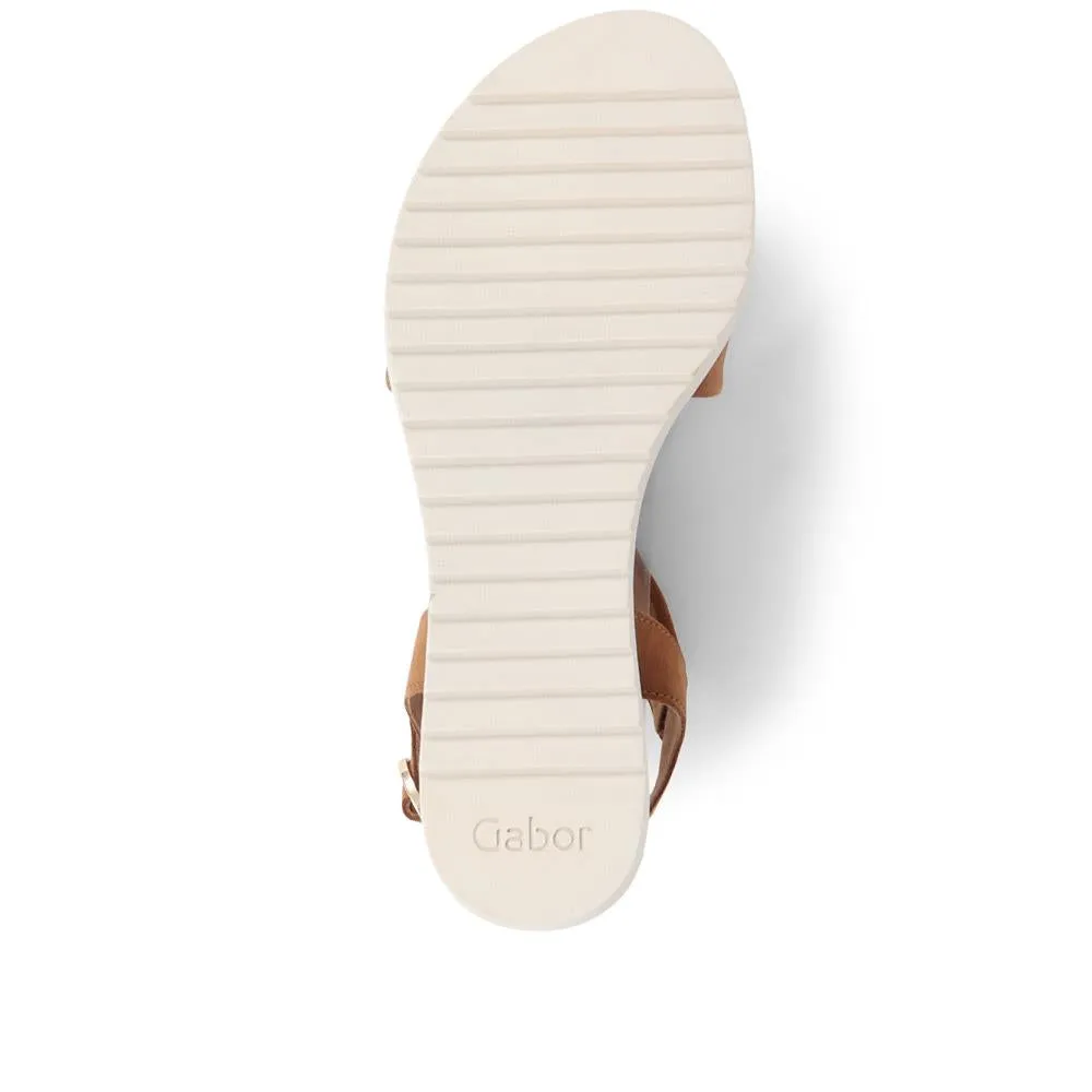 Rich Leather Twist-Front Sandals - GAB31514 / 317 898 sold by Shoe-Shop product image thumbnail 4