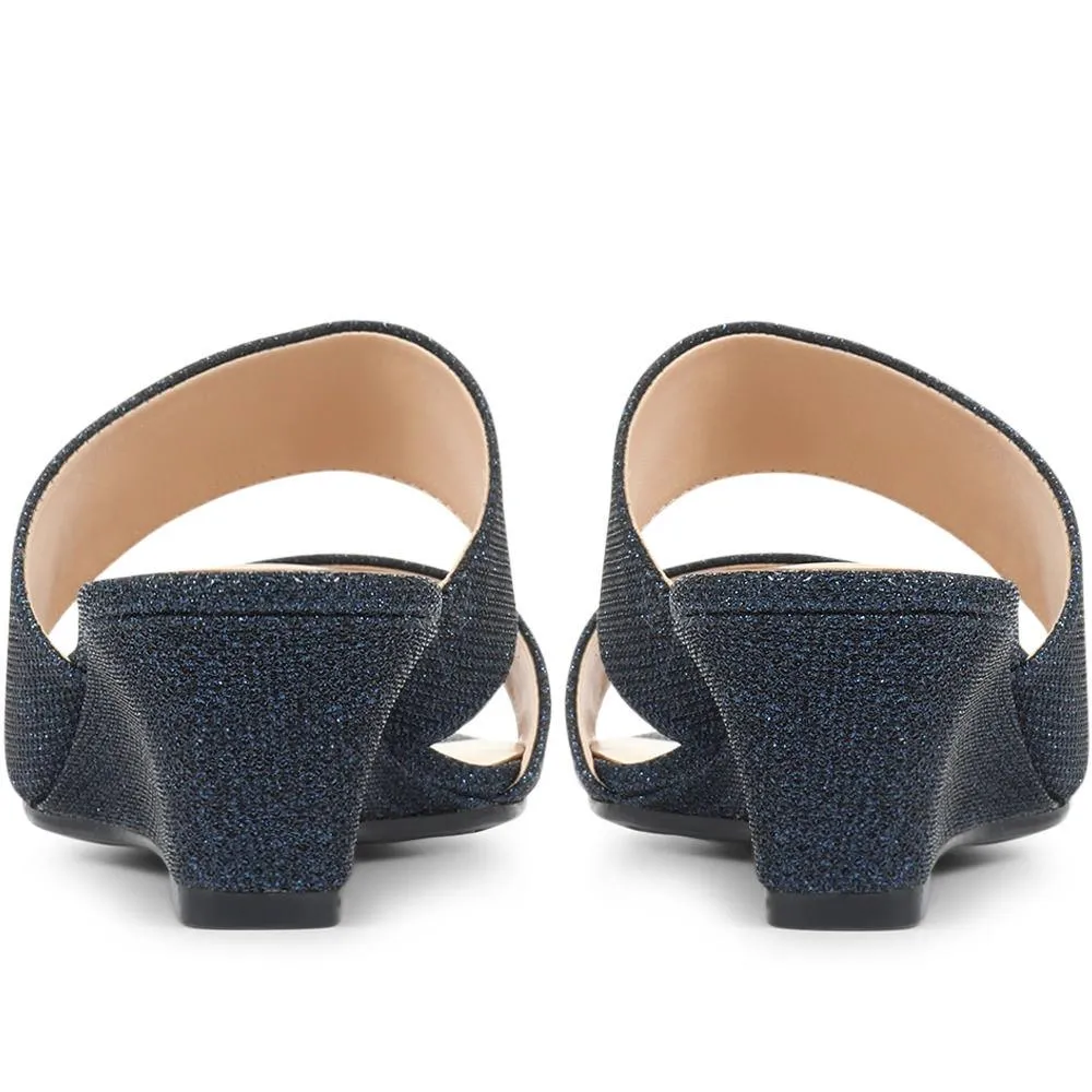 Wide Fit Wedge Mule Sandals - ALA31027 / 317 598 sold by Shoe-Shop product image thumbnail 3