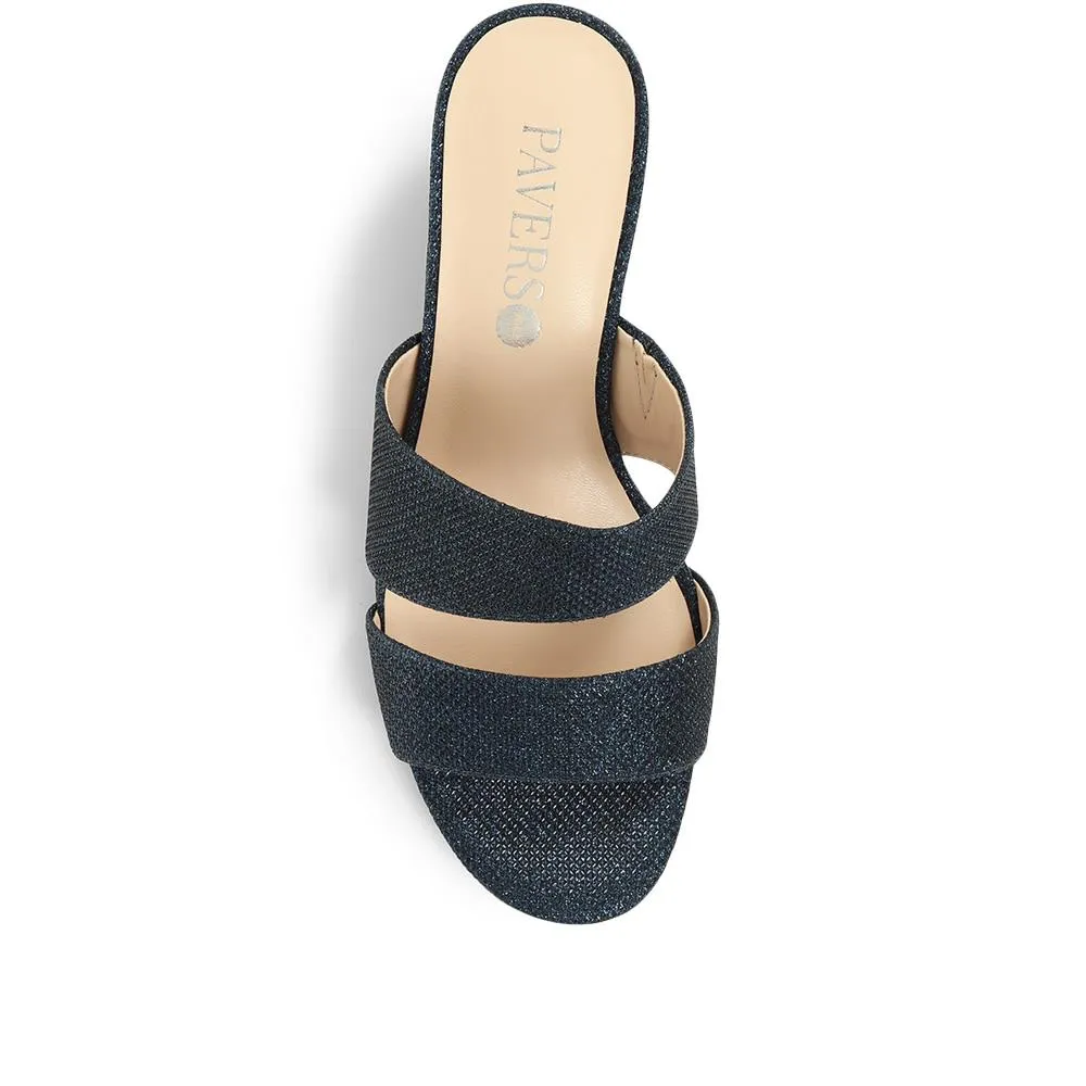 Wide Fit Wedge Mule Sandals - ALA31027 / 317 598 sold by Shoe-Shop product image thumbnail 5