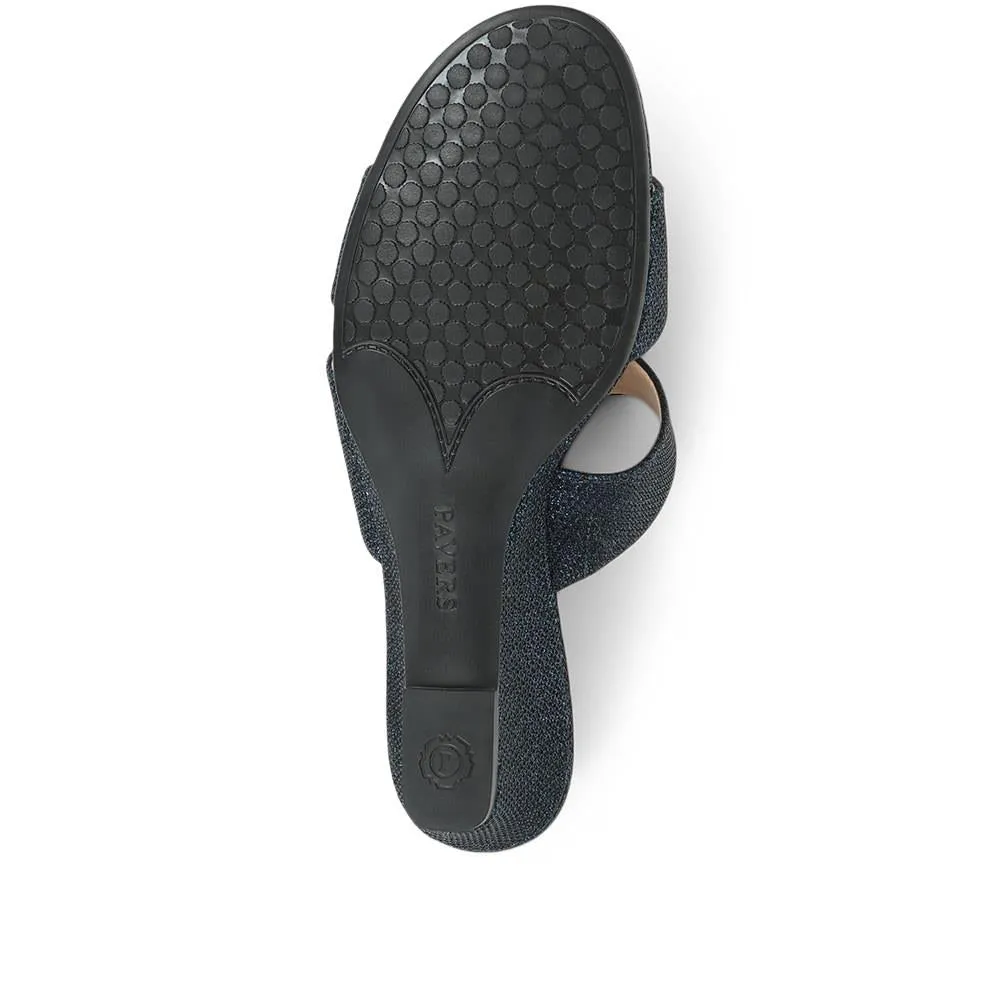 Wide Fit Wedge Mule Sandals - ALA31027 / 317 598 sold by Shoe-Shop product image thumbnail 4