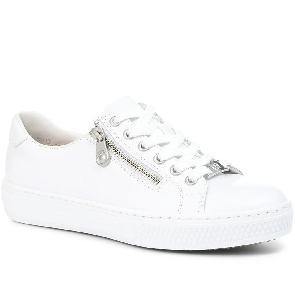 Leather Lace-Up Trainers - RKR31526 / 317 699 sold by Shoe-Shop